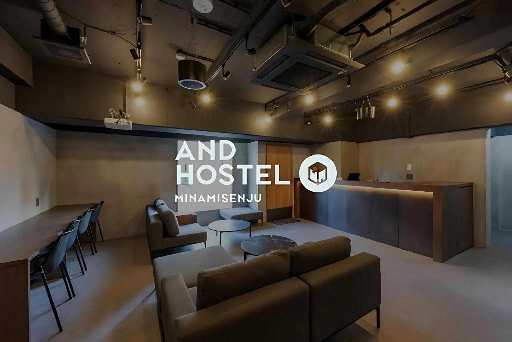 &And Hostel Minamisenju Токио Экстерьер фото